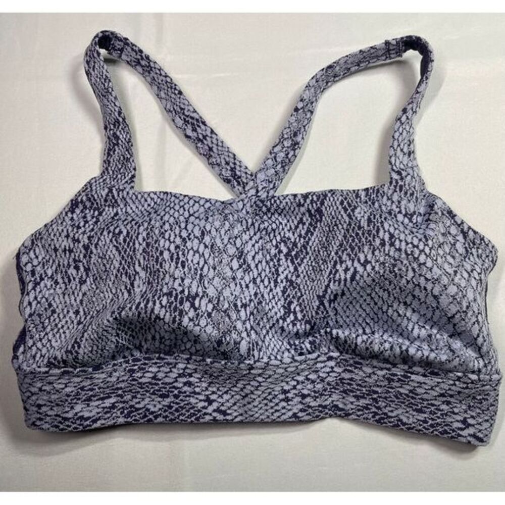 All in Motion Snake Print Sports Bra Workout Athletic Yoga‎ Crossback Medium